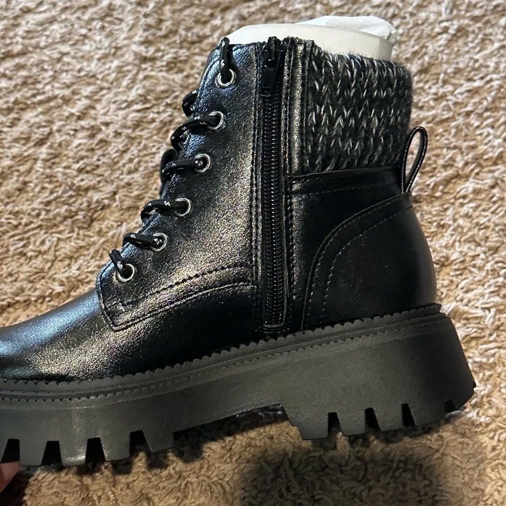 Dolce Vita Kamilla Girls Black boots Size 2 NIB MSRP $60